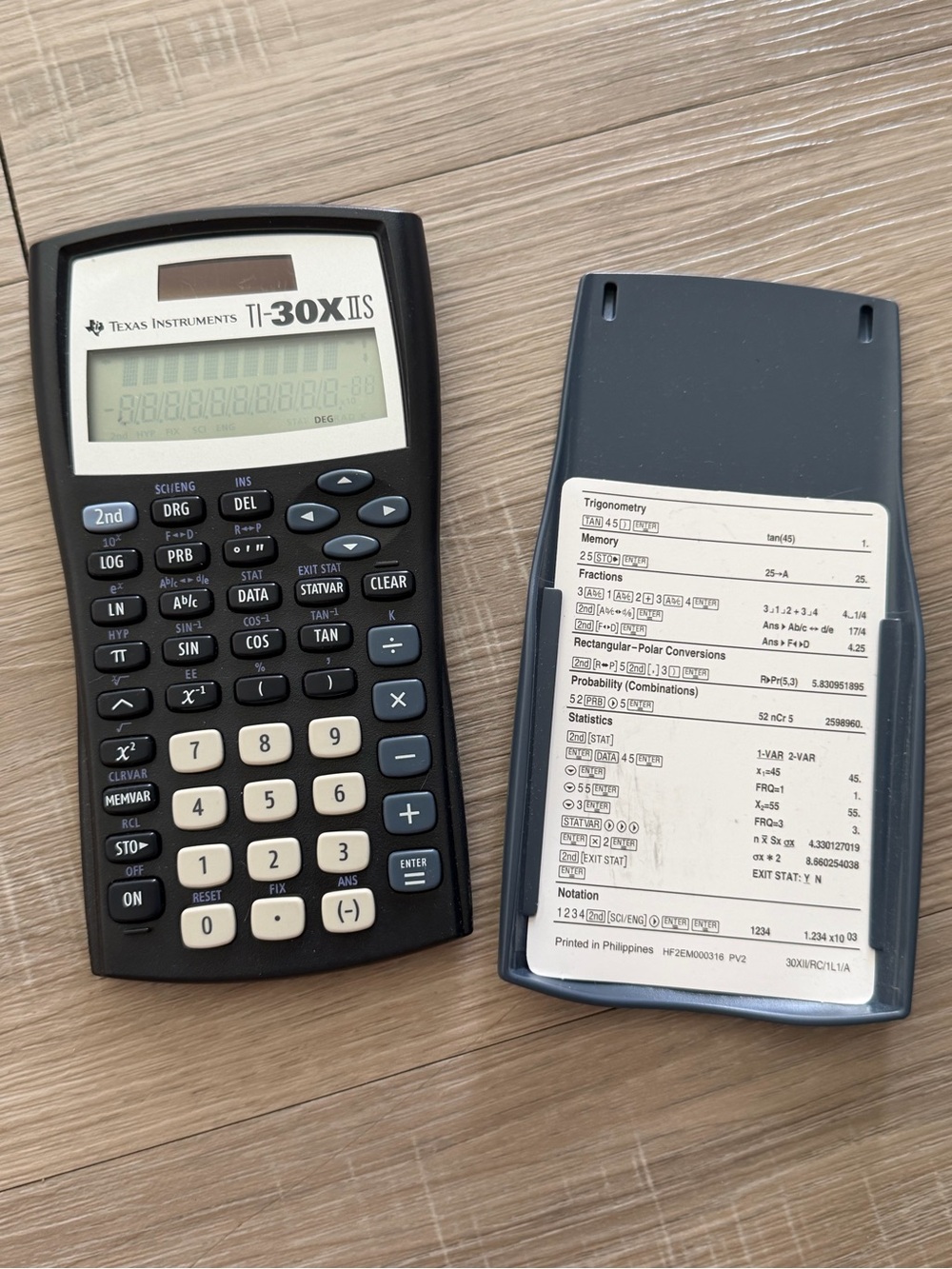 Calculator Back Cover